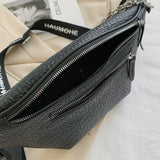 Classic 2-IN-1 Leather Shoulder Bag Chest Bag Travel Satchel