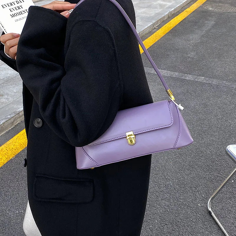 French Vintage Handbag Classic Women Shoulder Bag