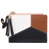 Classic Women Wallet Large Capacity Storage Supplies Short Wallet Zipper Closure