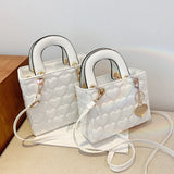 Heart-shaped Lady Handbag Dress Purse Crossbody Bags For Women Totes
