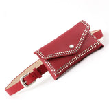 Women's Rivet Waist Bag Classic Fanny Pack Large Capacity