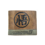 Vintage Brown Men's Wallet with Coin Zipper