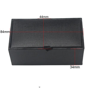 Cufflink Box Jewelry Show Case Tie Clip Storage Box