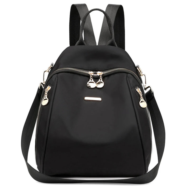 Classic Shoulder Bag Ladies Multi-purpose Bag Nylon Print Small Bac