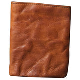 Classic Leather Wallet Vintage Style Men Wallet Multi-function Document Bag