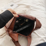 Classical Women Lady Large Capacity PU Leather Single Shoulder Crossbody Bags