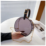 Clear Acrylic Chain Party Evening Bag Women Shoulder Bag Candy Purses Handba