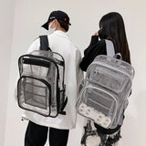 Clear Bag Stadium Approved PVC Transparent Backpack