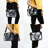 Clear Cross-Body Shoulder Bag, Toiletry Organizer - NFL Stadium Approved Purse