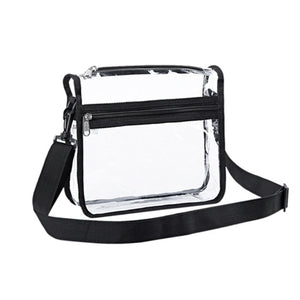 Clear Crossbody Purse Bag Stadium Approved Gym Clear Shoulder Tote Bag