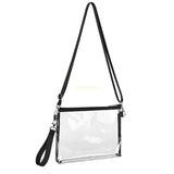 Clear Crossbody Shoulder Bag Transparent Purse for Women