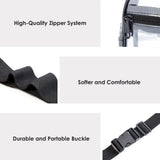 Clear Fanny Pack PVC Belt Bag Transparent Waist Pouch for Concerts Sports
