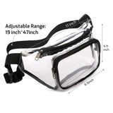 Clear Waterproof Waist Bag - Stadium Approved