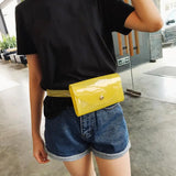 Clear Belt Fanny Packs Female Summer PVC Waist Bags Women Girls
