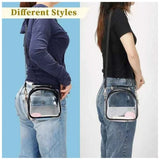 Clear Crossbody Shoulder Bag for Men Women Concert Sports