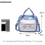 Canvas Mini Backpack for Teens Women, Daily Shopping Rucksack