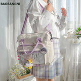 Canvas Mini Backpack for Teens Women, Daily Shopping Rucksack