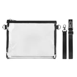 Clear Purse Stadium Approved Crossbody Bag for Concerts Beach Travel