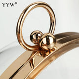 Clear PVC Round Crossbody Bag Transparent Women Handbag