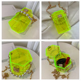 Small Acrylic Box Party Clutch Bag Women Purses Handbags