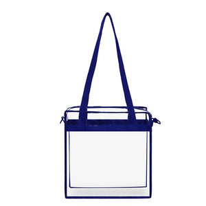 Clear Square Shoulder Bag Large Capacity Crossbody Bag Waterproof Beach Bag FS99