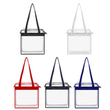 Clear Square Shoulder Bag Large Capacity Crossbody Bag Waterproof Beach Bag FS99