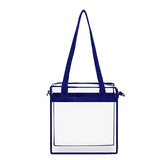 Clear Square Shoulder Bag Large Capacity Crossbody Bag Waterproof Beach Bag FS99