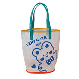 Clear Tote Bag Transparent Shoulder Handbag Waterproof Bags for Women