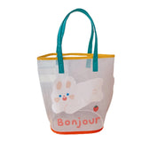Clear Tote Bag Transparent Shoulder Handbag Waterproof Bags for Women