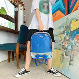 Clear Transparent Backpack School Bags for Girls Ladies Shoulder Backpack