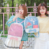 Clear Women Backpack Itabags Bags Japanese Bag School backpack for Teenage Girls