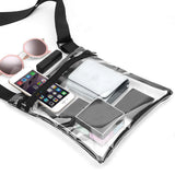Clear PVC Translucent Jelly Crossbody Bag