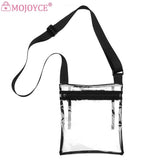 Clear Women Crossbody Shoulder Bag PVC Translucent Jelly Small Phone Key Purse