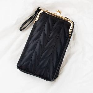 Small Shoulder Phone Bag Women Diamond Lattice Crossbody Messenger