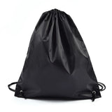 Waterproof Oxford Sports Bag Drawstring Belt Riding Backpack Gym Shoes Bag