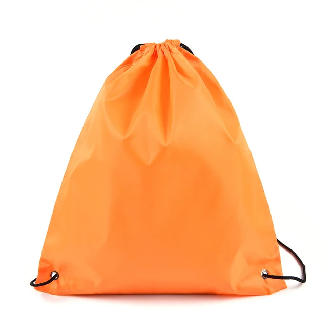 Waterproof Oxford Sports Bag Drawstring Belt Riding Backpack Gym Shoes Bag