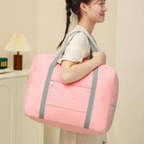 Foldable Clothes Storage Bag Organizer Reinforced Handle