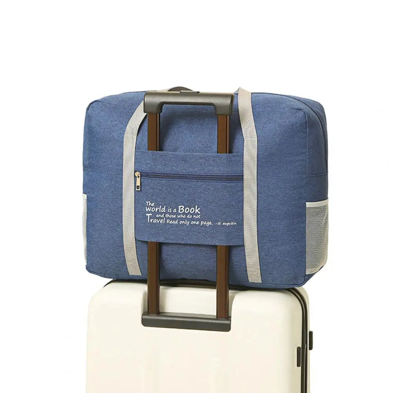 Foldable Clothes Storage Bag Organizer Reinforced Handle