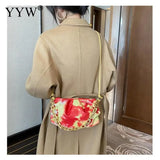Tie-Dye Women's One Shoulder Bag Chain Leather Ladies Shoulder Bag
