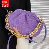 Chain Messenger Bag Soft Handbag Crossbody Bags for Women