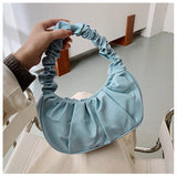 Cloud Pleated Handlebags Tote Bag Armpit Shoulder Bag