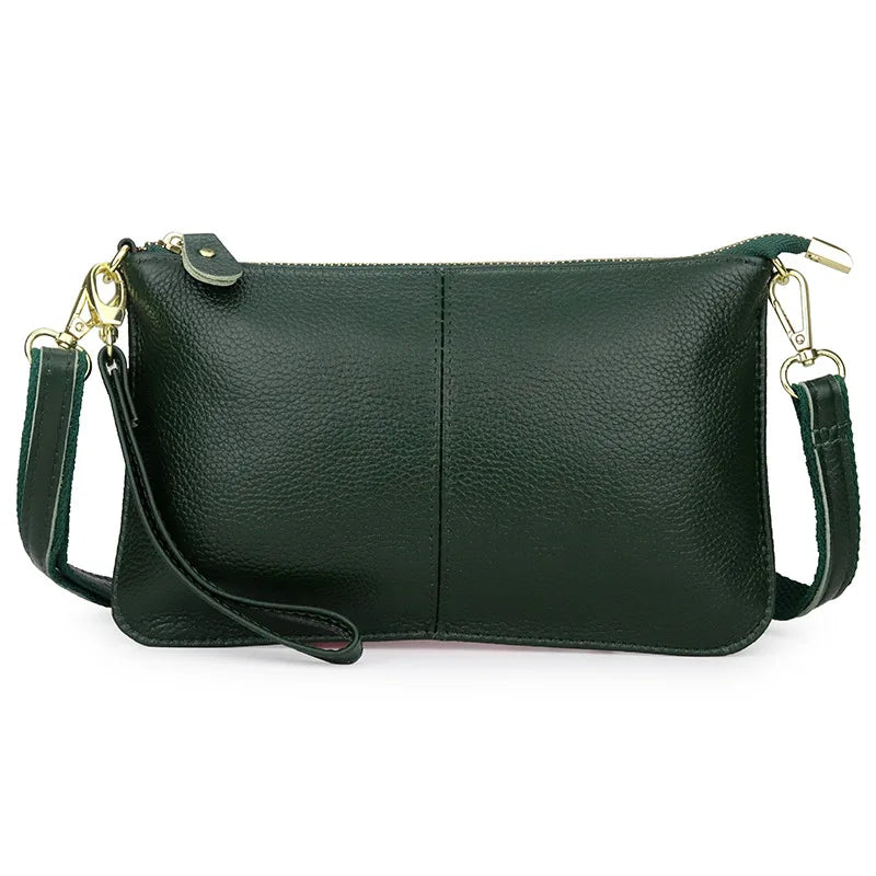 Women's Clutch Crossbody Bag PU Leather Handbag Messenger Purse