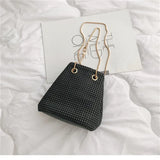 Rhinestone Chain Shoulder Bag Ladies Purse Clutch Evening Party Wedding Gift