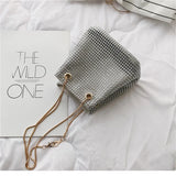 Rhinestone Chain Shoulder Bag Ladies Purse Clutch Evening Party Wedding Gift