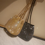 Diamond Clutch Evening Bag Women Shoulder Handbag Lady Wedding Party Pouch