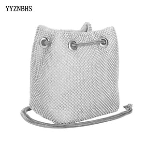 Clutch Evening Bag Diamond Shoulder Handbags Wedding Party Pouch