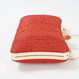 Vintage Diamond Shoulder Bag Small Handbag Womens Purses Wedding Party Tote Bag