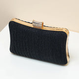 Vintage Diamond Shoulder Bag Small Handbag Womens Purses Wedding Party Tote Bag