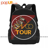 Cnco Tour Latin American Boy Band Backpack Large Capacity Schoolbag