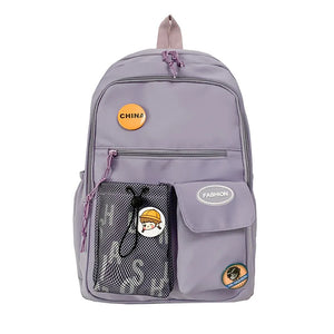 Waterproof College Ladies Backpack Student School Bag Laptop